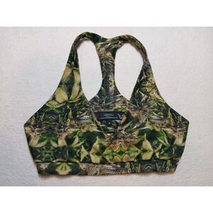 Warrior Within Designs Jamminon Ganja Macro Print Top Size S